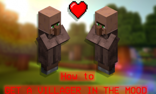Thumbnail of two Villagers from Minecraft. They are implied to be in love.